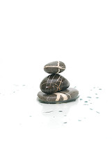 Image showing .wet zen stones