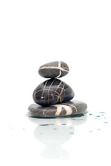 Image showing .wet zen stones