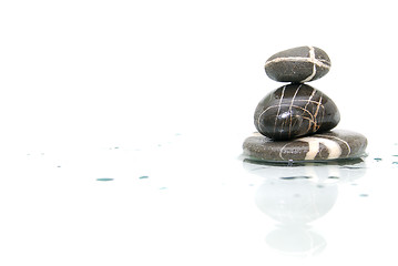 Image showing .wet zen stones