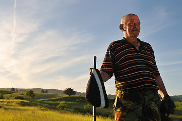 Image showing old man portrait