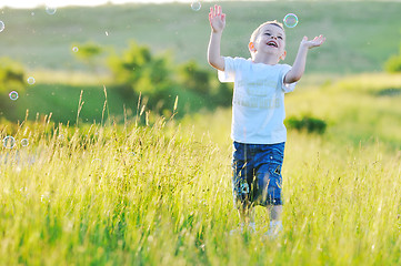 Image showing child bubble