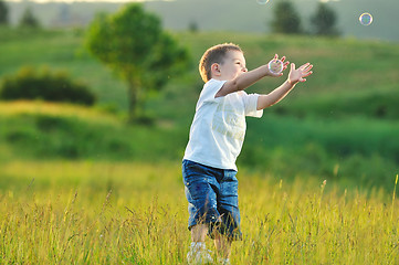 Image showing child bubble