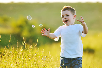 Image showing child bubble