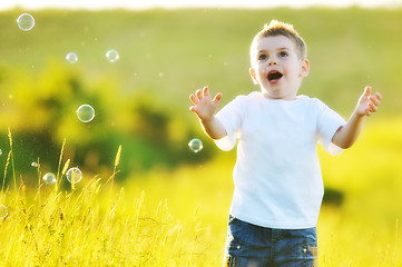 Image showing child bubble