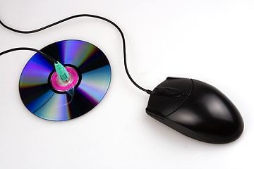 Image showing Mouse and CD-ROM