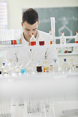 Image showing young scientist in lab