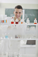 Image showing young scientist in lab