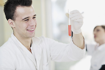 Image showing young scientist in lab