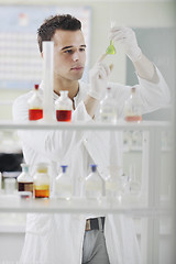 Image showing young scientist in lab