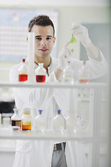 Image showing young scientist in lab