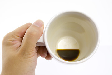Image showing Empty coffee cup

