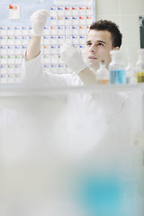 Image showing young scientist in lab