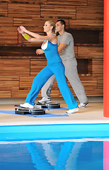 Image showing fitness personal trainer 