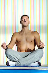 Image showing yoga man