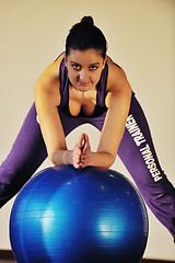 Image showing fitness woman