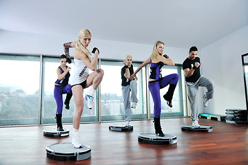 Image showing fitness group