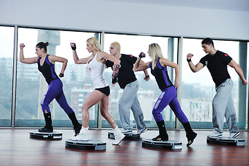 Image showing fitness group