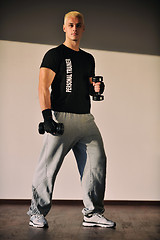 Image showing personal trainer man