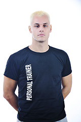 Image showing personal trainer man