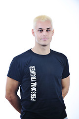 Image showing personal trainer man