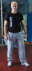 Image showing personal trainer man