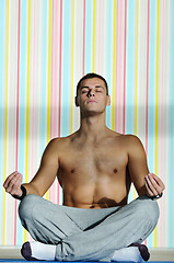 Image showing yoga man