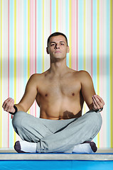 Image showing yoga man