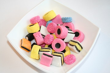 Image showing Licorice candies