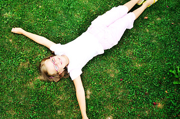 Image showing happy childredn outdoor