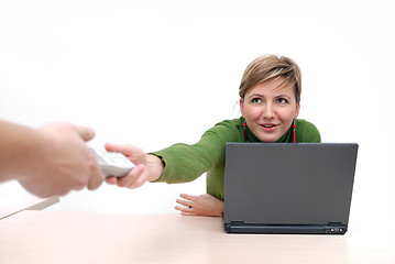 Image showing Young Businesswoman