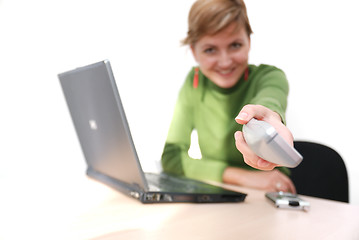 Image showing Young Businesswoman