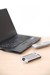 Image showing laptop and phone
