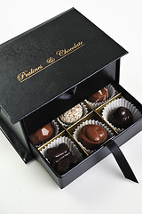 Image showing chocolate and praline box