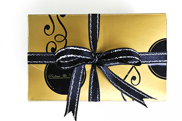 Image showing chocolate and praline box