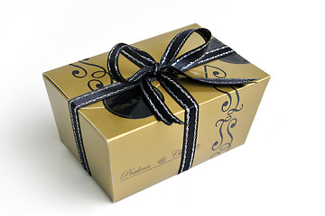 Image showing chocolate and praline box