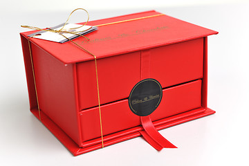 Image showing chocolate and praline box