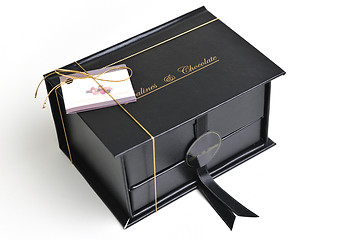 Image showing chocolate and praline box