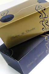 Image showing chocolate and praline box