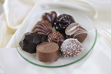 Image showing chocolate and praline