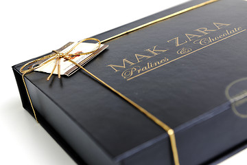 Image showing chocolate and praline box