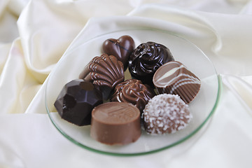 Image showing chocolate and praline