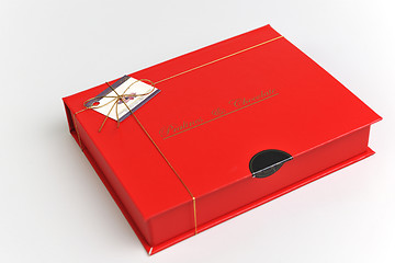 Image showing chocolate and praline box