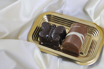 Image showing chocolate and praline