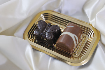 Image showing chocolate and praline