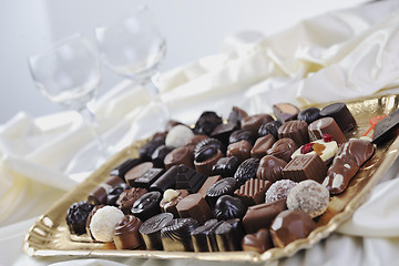 Image showing chocolate and praline