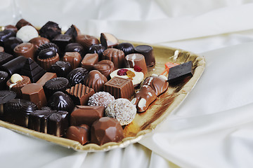 Image showing chocolate and praline