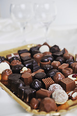 Image showing chocolate and praline