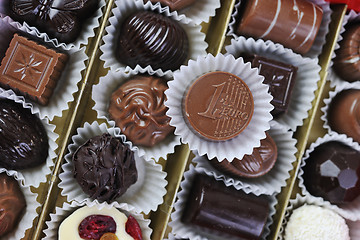 Image showing chocolate and praline