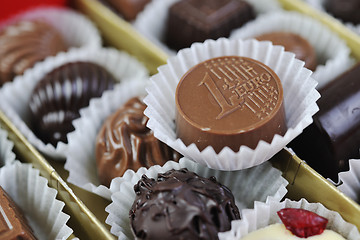 Image showing chocolate and praline