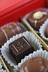 Image showing chocolate and praline